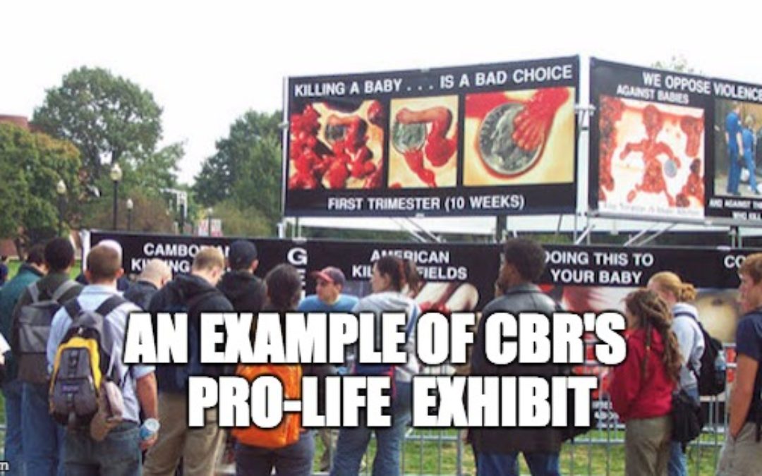 Cal. State College Offers “Help” To Students Disturbed By Anti-Abortion Display