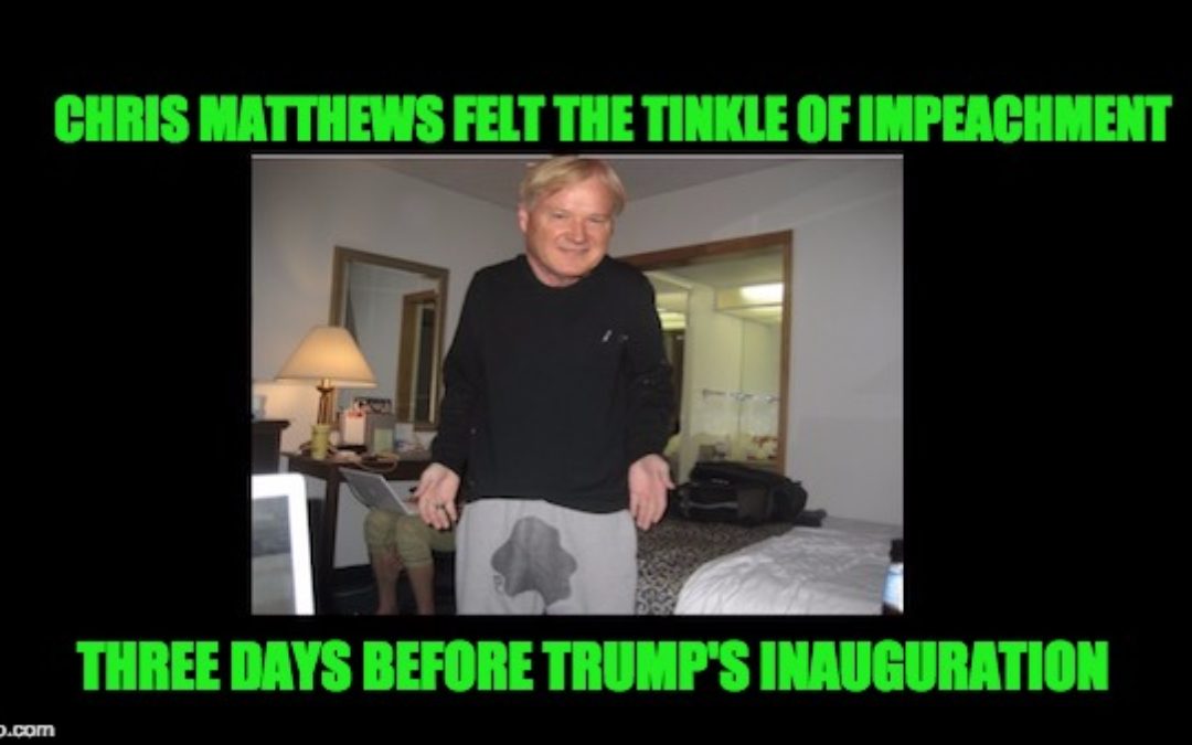 MSM Began To Mention Trump’s Impeachment During His First Week In Office
