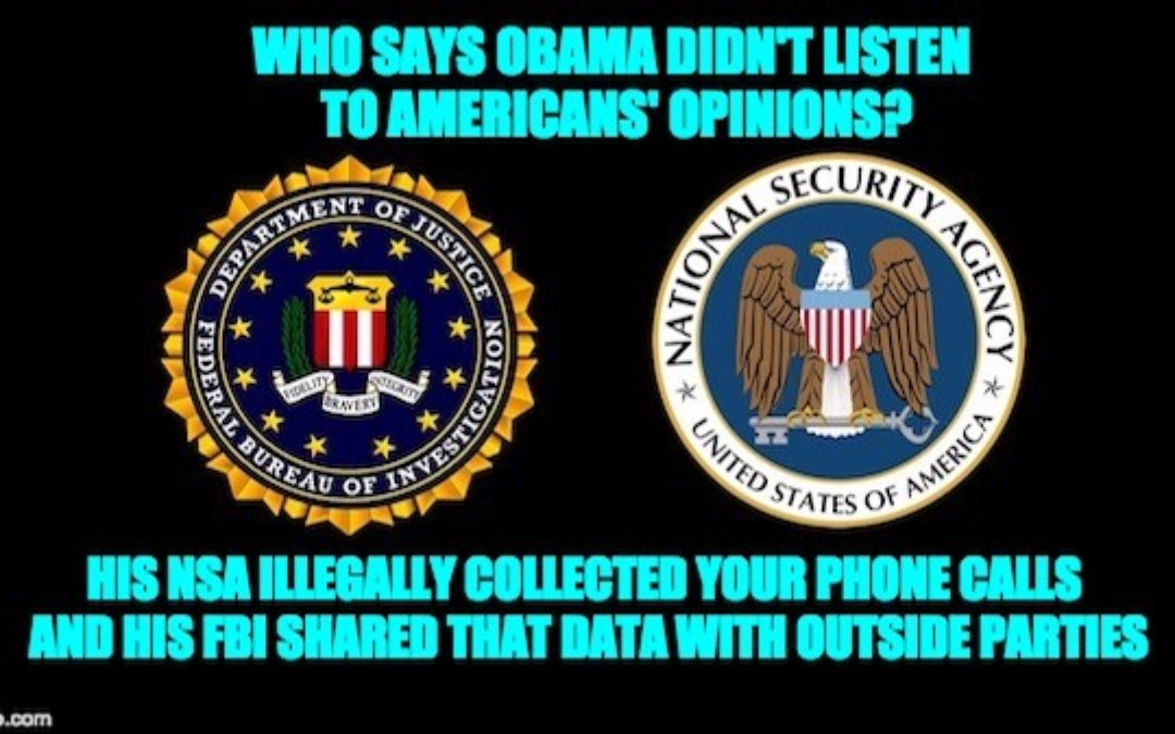 Obama Administration Spied on Americans-Shared The Data W/ Outside Groups