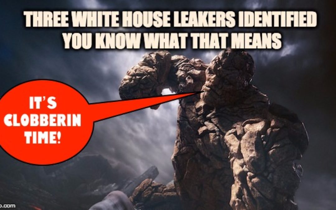 Two News Organizations Confirm White House Leakers Have Been Identified
