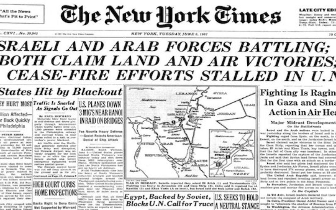 The Six-Day-War: Fifty Years Ago Underdog Israel Changed The World
