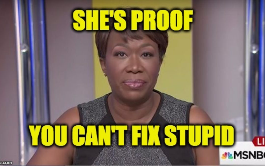Joy Reid Rant About Trump’s ‘Russian’ Wives Is Proof You Can’t Fix Stupid
