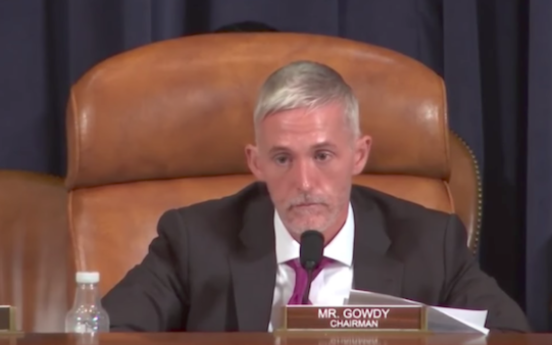 Trey Gowdy Slams Feds for Classifying Marijuana as Worse Than Cocaine or Meth