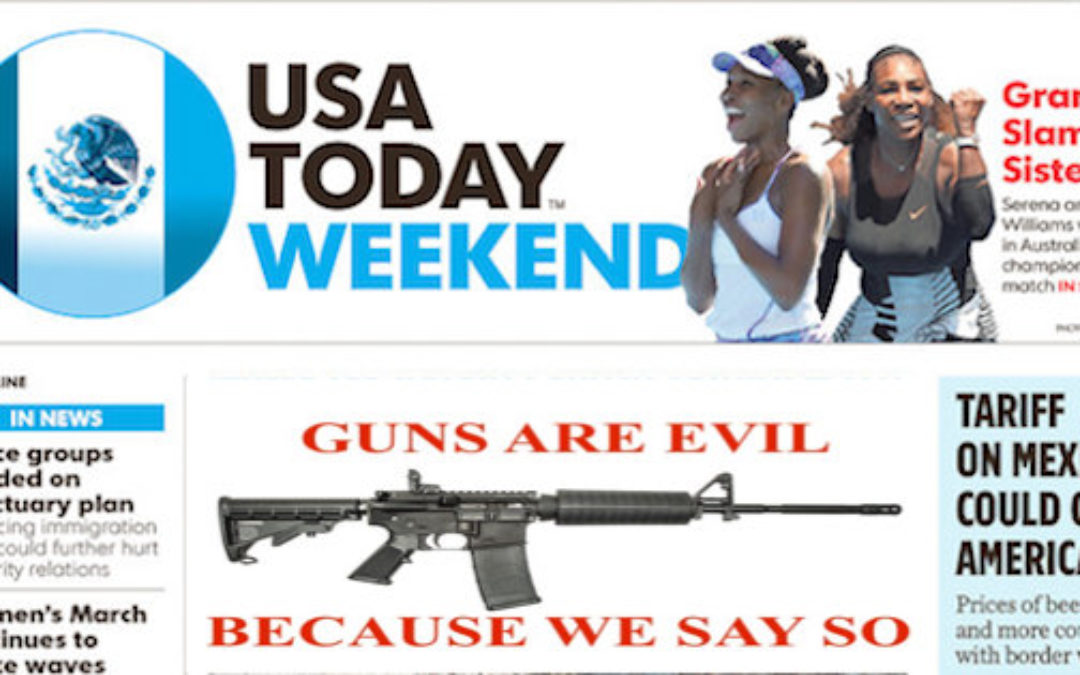 USA Today Distorts Truth To Make Hero Gun Owner Look Bad