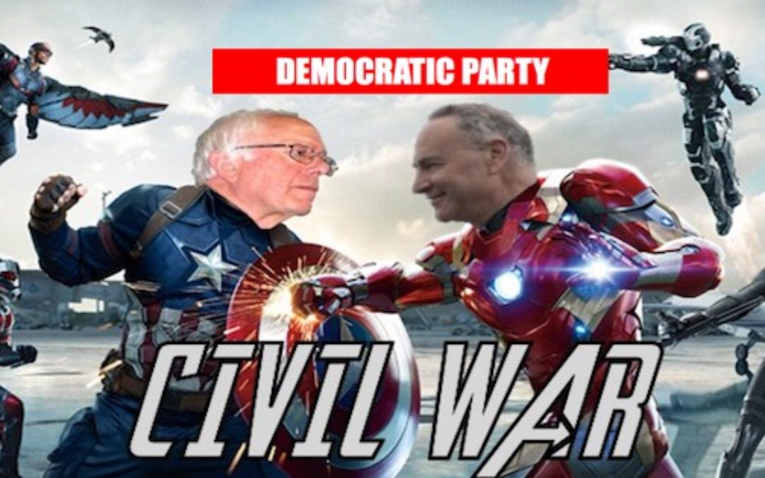 Here Comes The Democratic Party Civil War