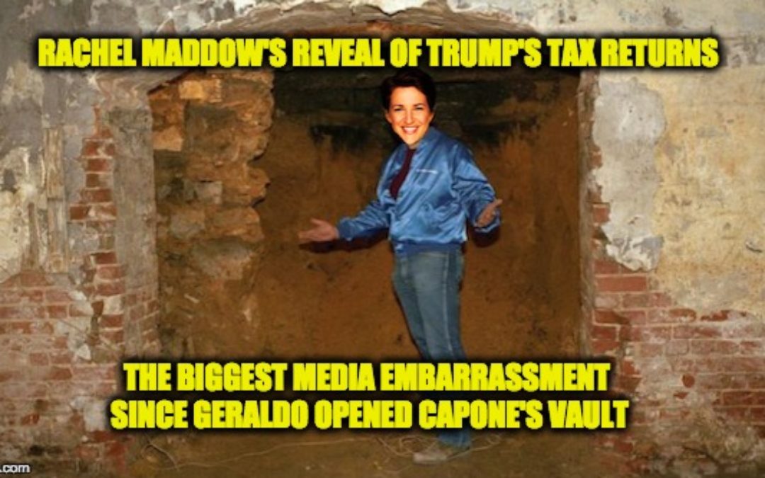 Everyone’s Laughing At Rachel Maddow (Except Geraldo Rivera)