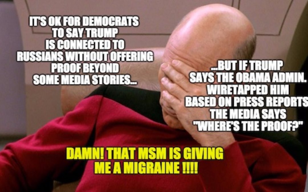 A Question That Proves MSM Bias “Where’s The President’s Proof”
