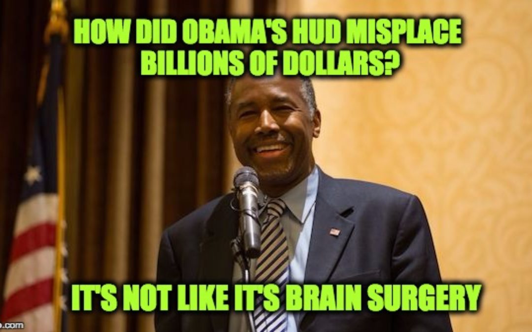 Dr. Ben Carson Discovers Mismanagement and Fraud in Obama’s HUD