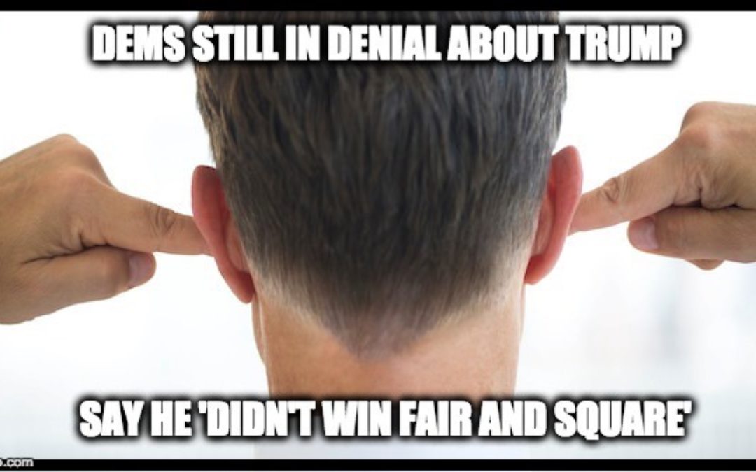 Rasmussen: Democrats, Still In Denial About Trump 2016 Election Win