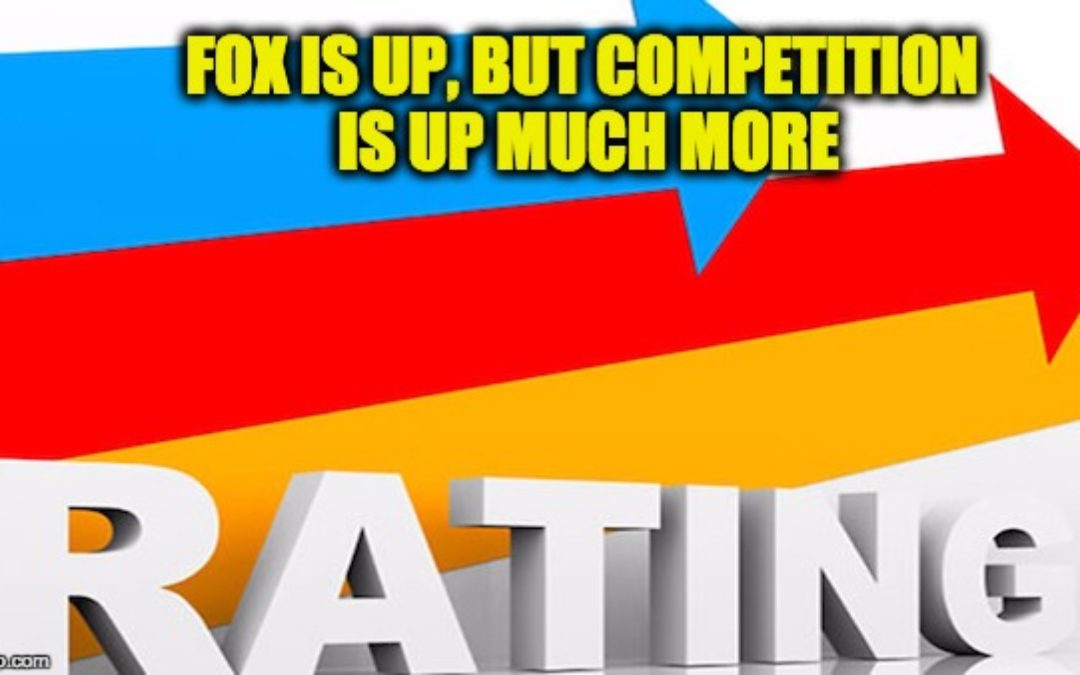 Even W/Line-Up Changes Fox News Growing, But CNN And MSNBC Growing MUCH Faster