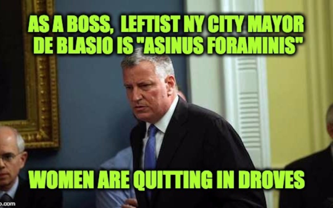 NYC Mayor De Blasio’s Office A Hostile Working Environment For Women