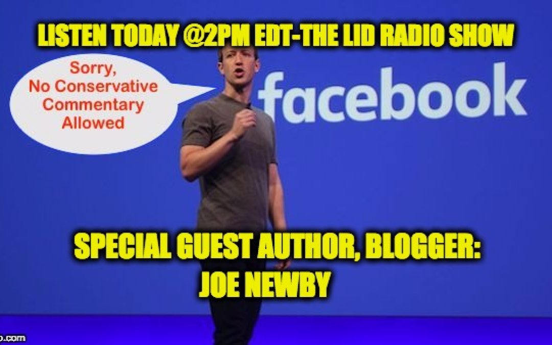 Today’s Lid Radio Show W/Special Guest Author/Blogger Joe Newby