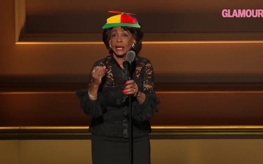 Mad Maxine Waters Shouts ‘Impeach 45’ at Awards Show, Crowd Cheers