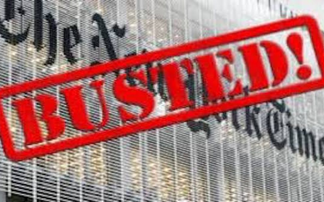 Latest NY Times Bid To Smear President Trump Via “Anonymous Sources”