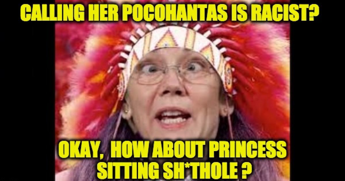 Pocahontas' Refusal To Admit Cherokee Lie May Be Hurting Her Dem Support