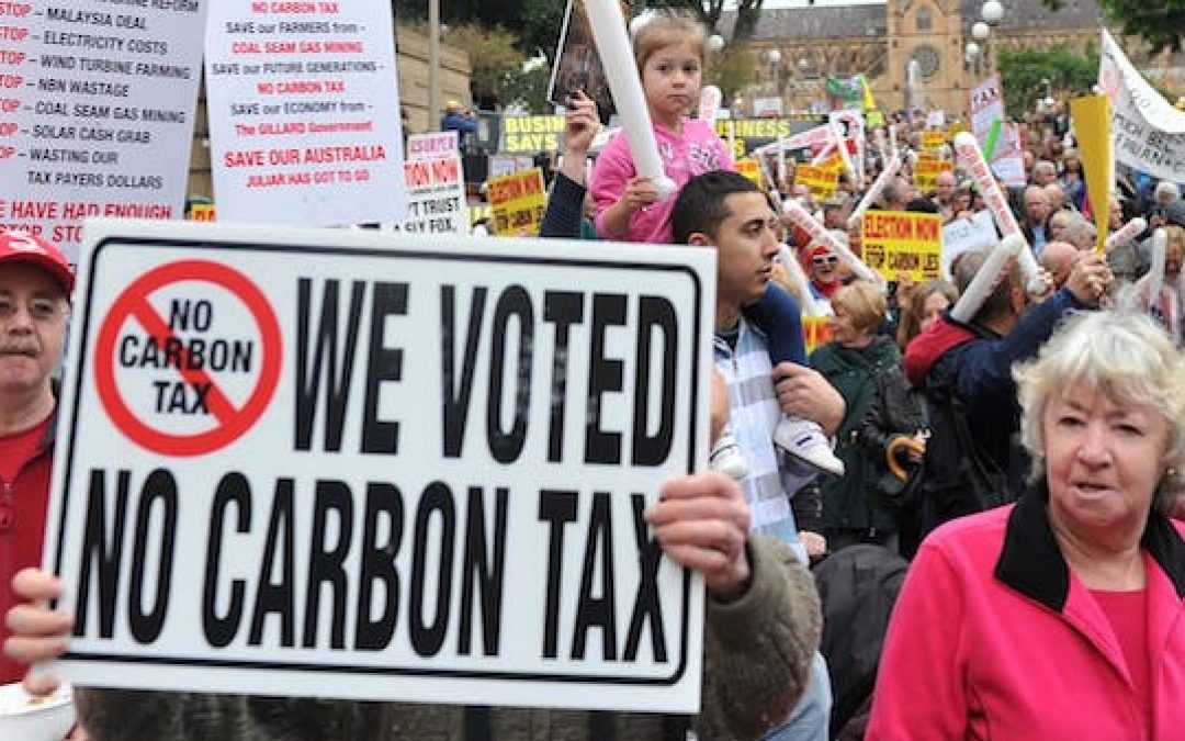 Economists Say Carbon Taxes Increase Carbon Emissions