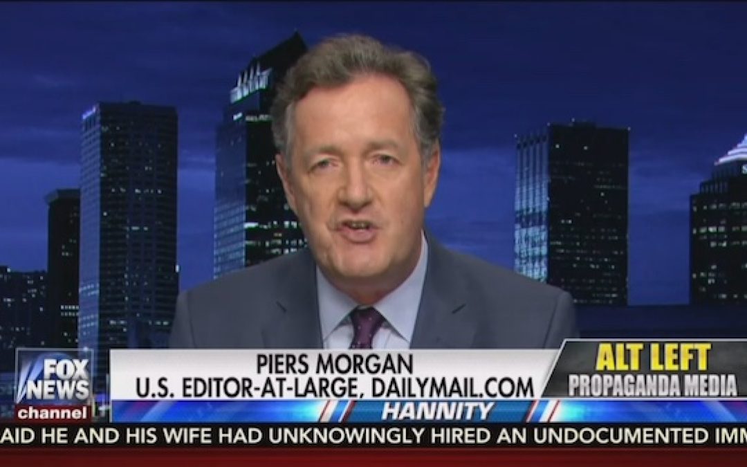 Liberal Piers Morgan Defends Trump, Slams Obama, Calls FBI ‘Federal Bureau Of Incompetence’