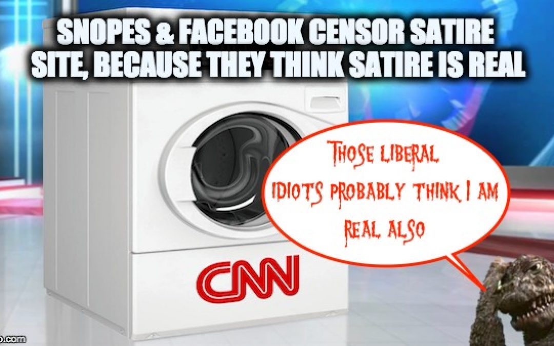 Facebook Follies: Censors Christian Site Believing Satire Is Real