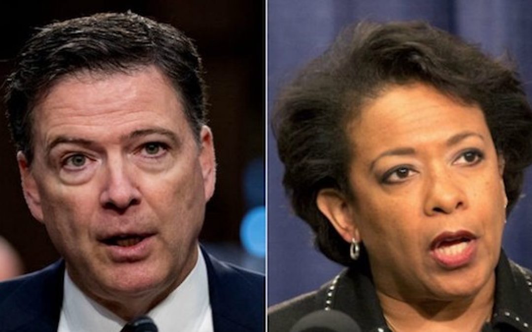 Loretta Lynch Smacks Down Comey:  He ‘NEVER’ Raised Concerns About Hillary Email Probe