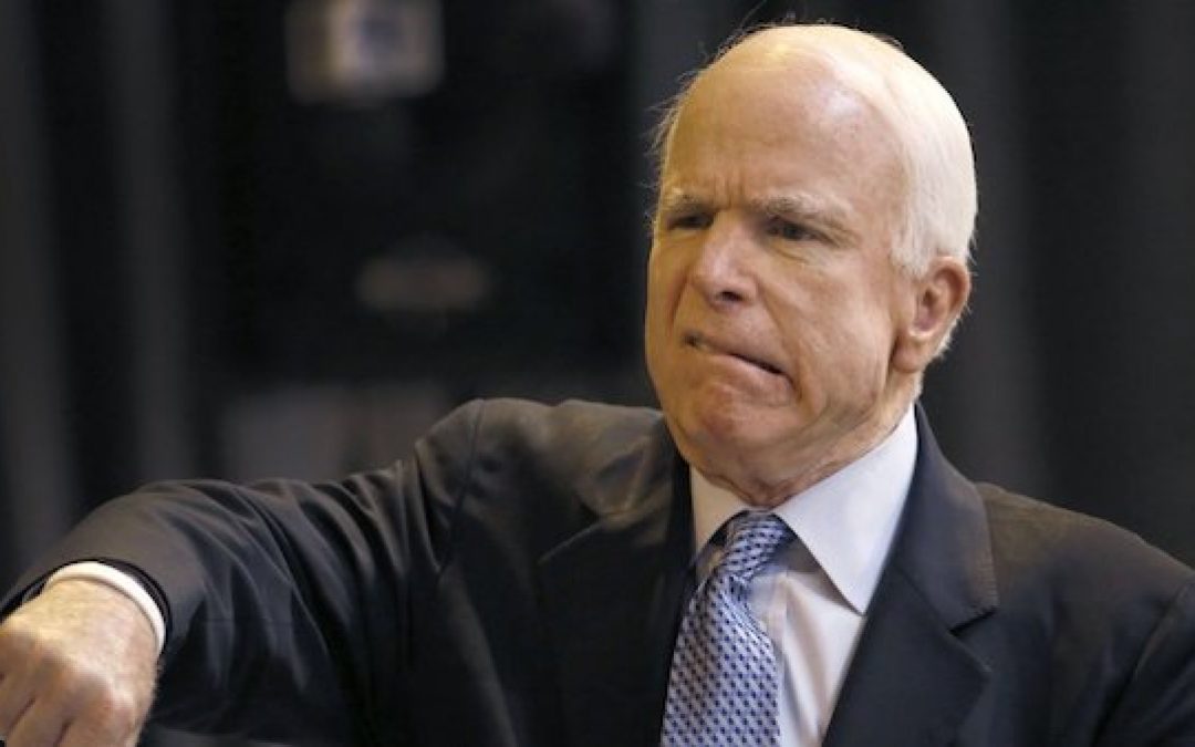 John McCain Going Out The Way He Lived: As An A-Hole!