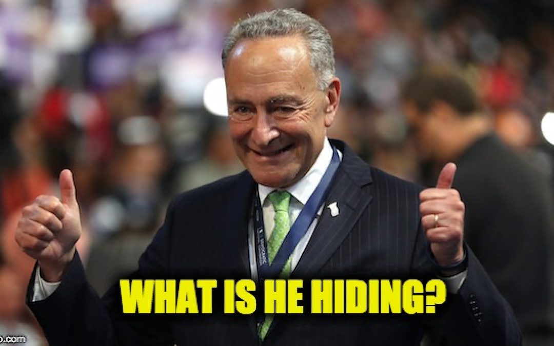 What Doesn’t Chuck Schumer Want America To Know?