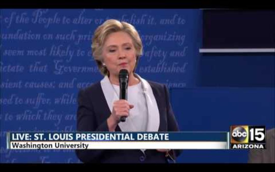 Presidential Debate #2: Trump By A Knockout