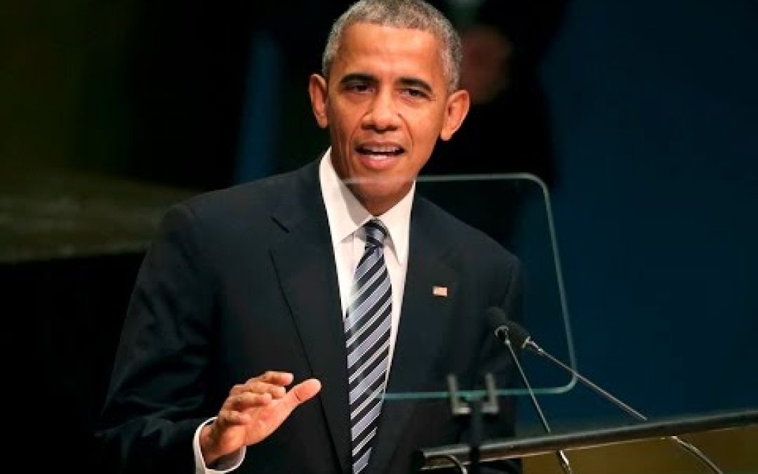 Obama Tells U.N. That Americans Must Give Up Their Freedom