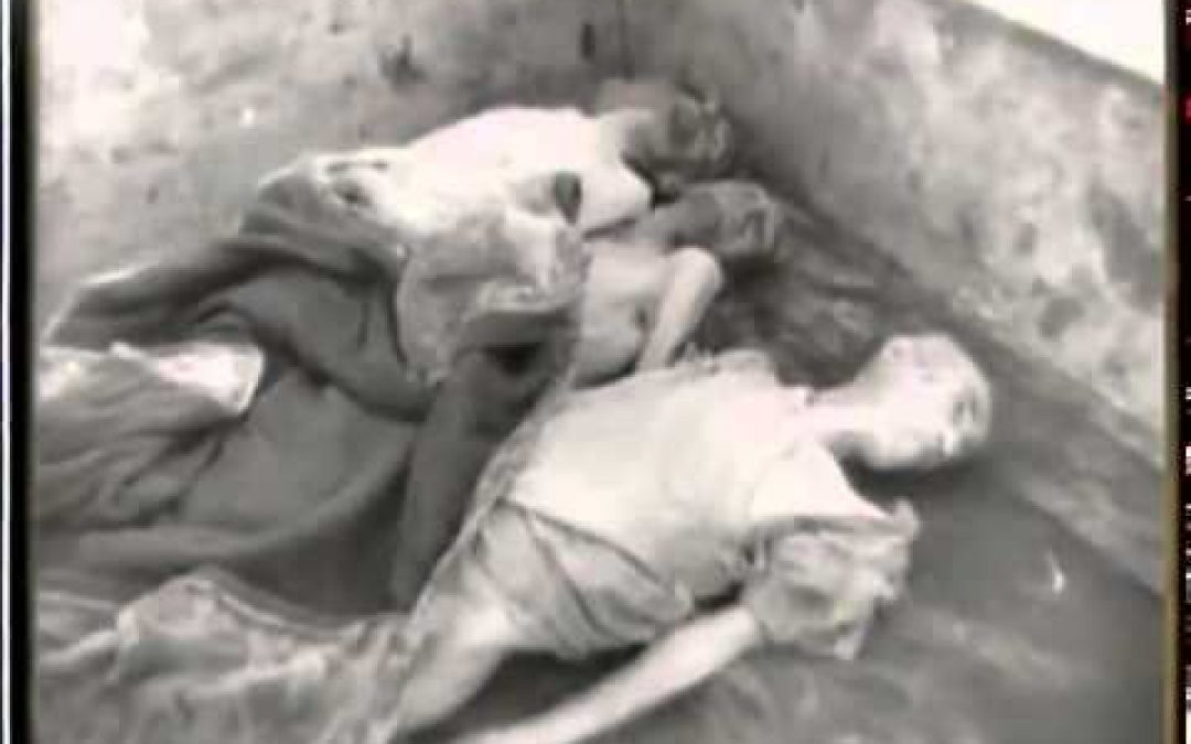 Holocaust Remembrance Day: Eisenhower, Bradley & Patton Liberate Ohrdruf Concentration Camp