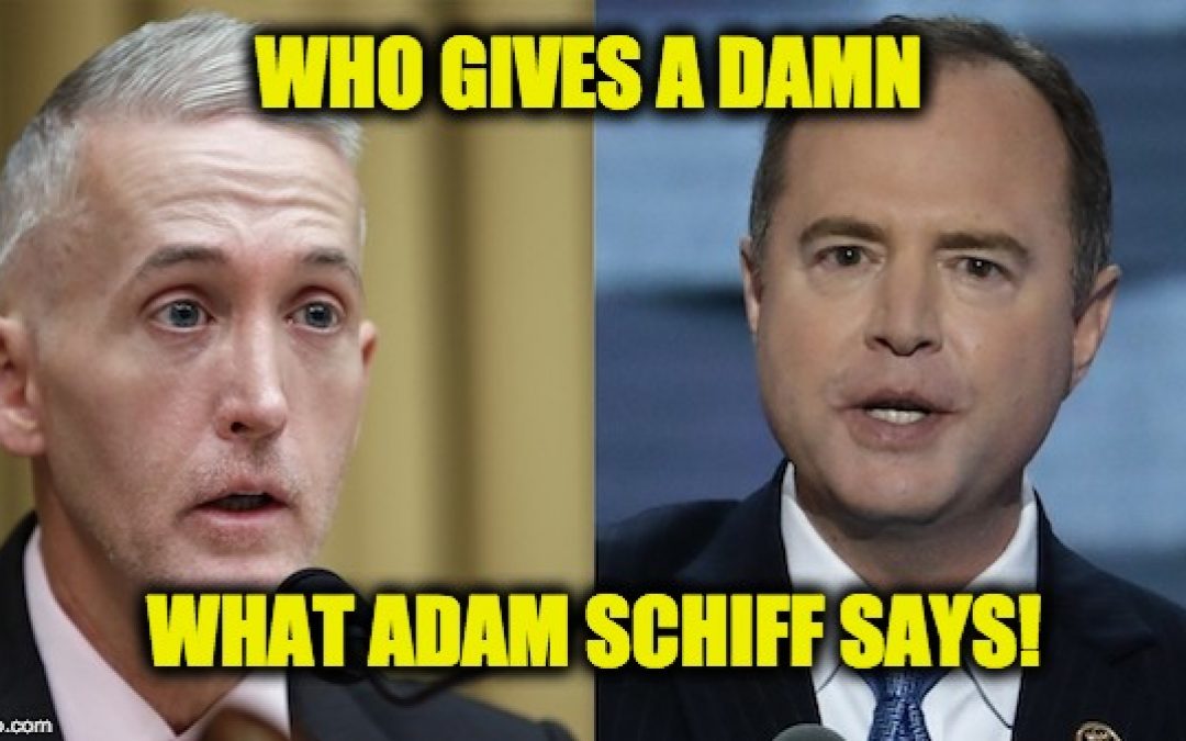 New Evidence of FBI Anti-Trump Bias Bared As Trey Gowdy Eviscerates Adam Schiff