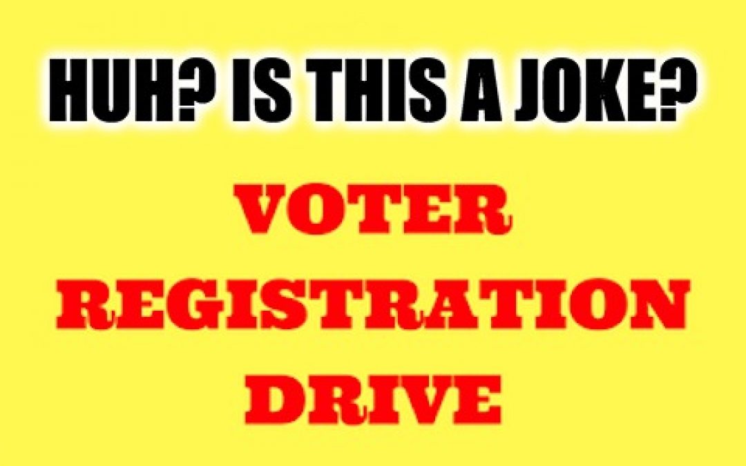 They’re Giving Voter Registration Forms To WHO?