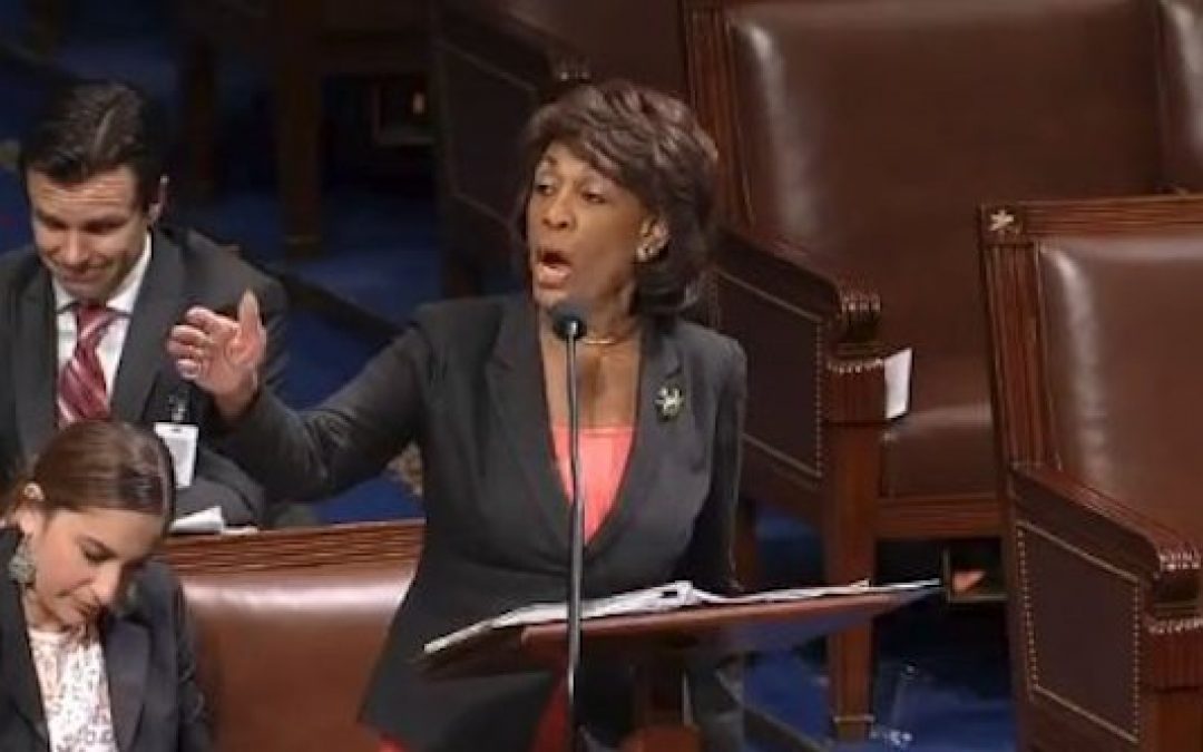She’s Lying! He Told Maxine Waters To SHUT UP!