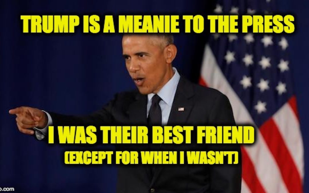 Guess Who Slammed Obama Hypocrisy About Press In Anti-Trump Speech