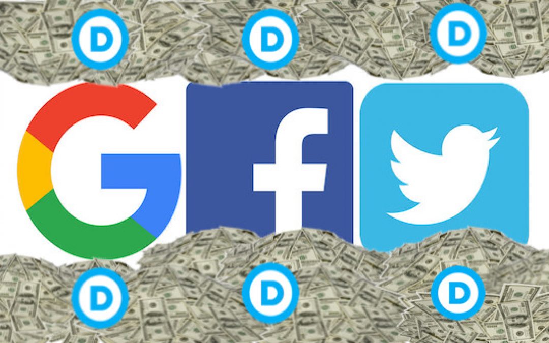 93% of Google, Facebook, Twitter Staff’s Midterm Donations Went To Democrats