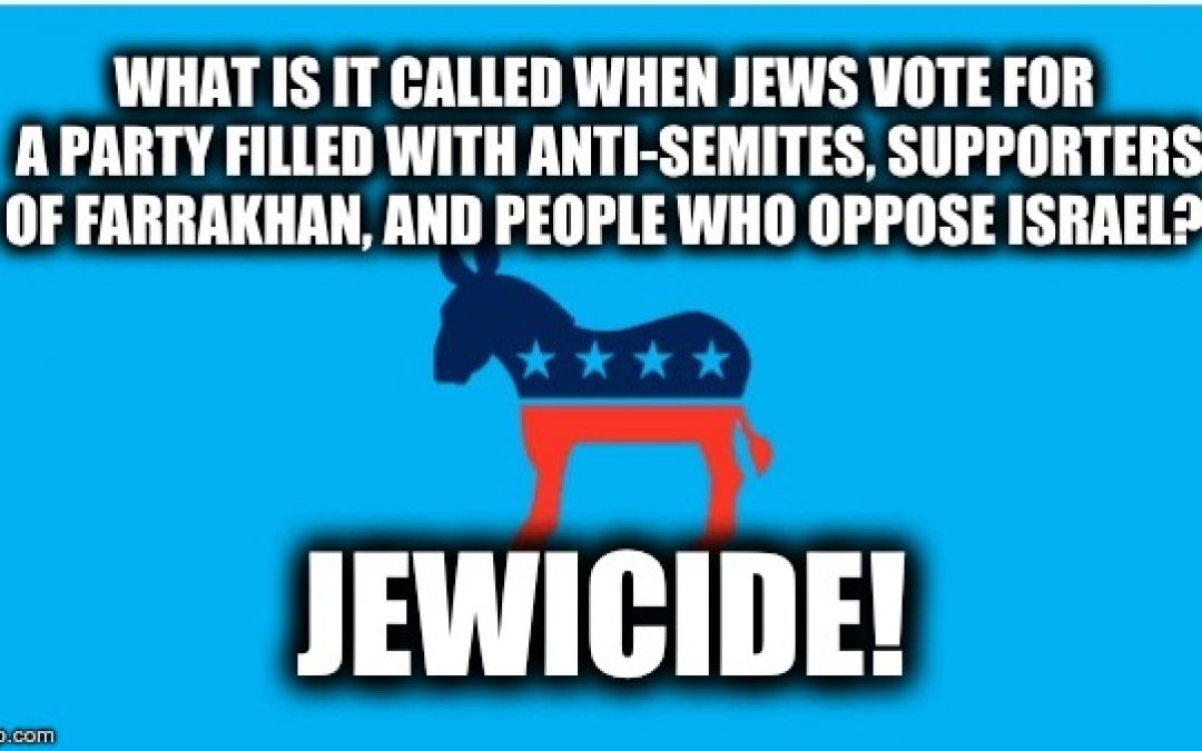 2018 Midterm Vote: American Jews Committed Jewicide