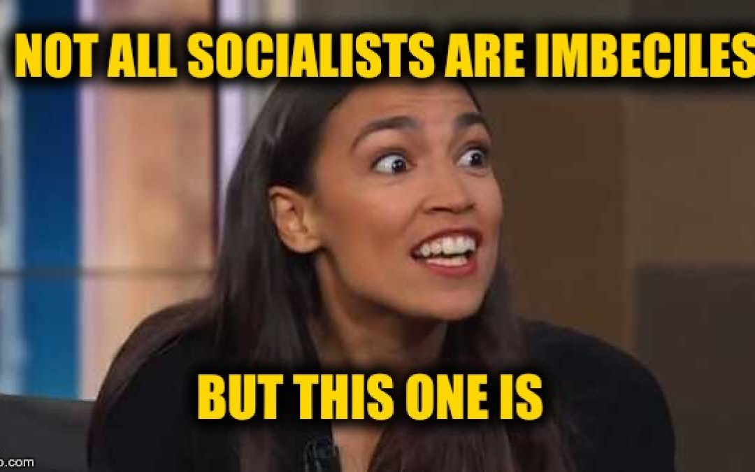 Getting Elected Didn’t Help Alexandria Ocasio-Cortez Grow Brain Cells
