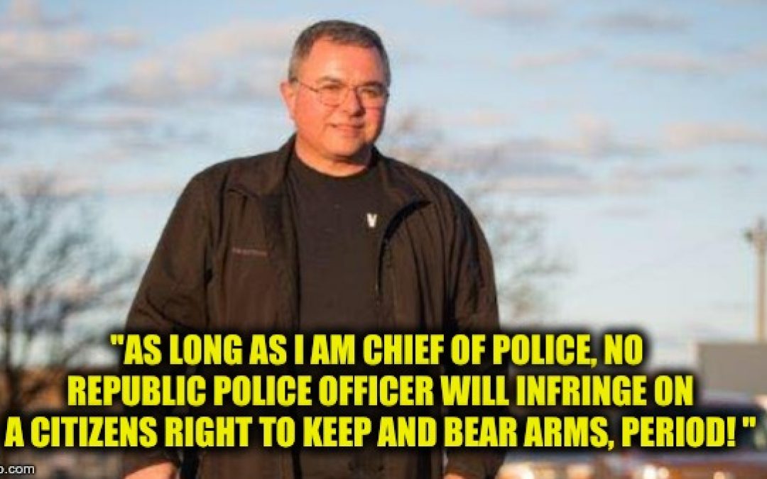 Republic WA. Police Chief Loren Culp: Take This Anti-Gun Law And Shove It