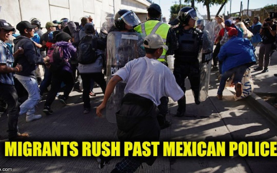 Migrants Who Rushed U.S. Border Getting Booted Back Home By Mexico