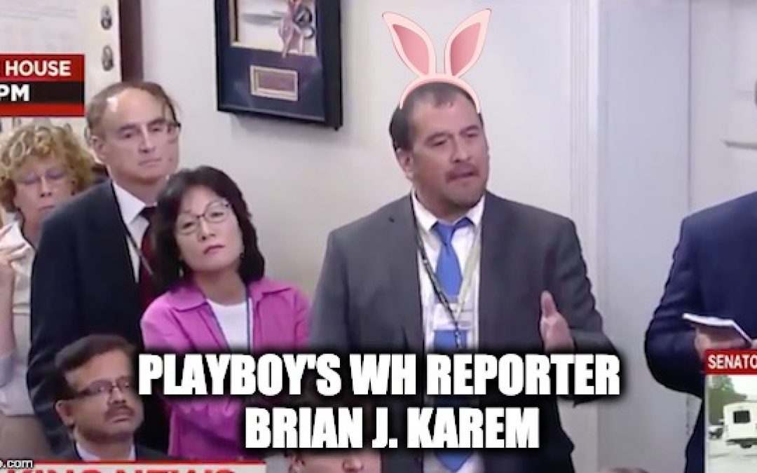 Playboy Reporter Lies, Says POTUS Not Working During Shutdown- Gets Blasted
