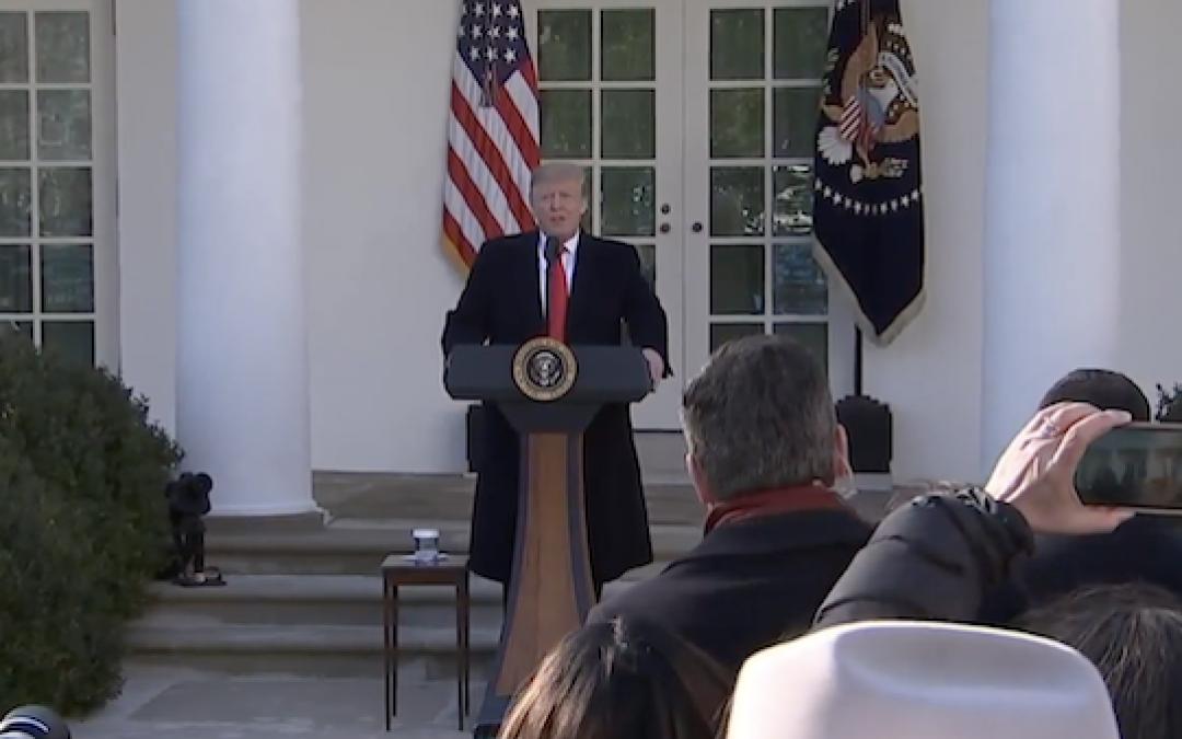 (With Video And Transcript) President Trump Capitulates