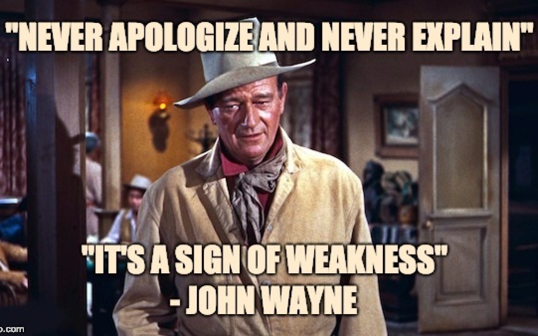 GOP Must Learn: NEVER Apologize To Liberals