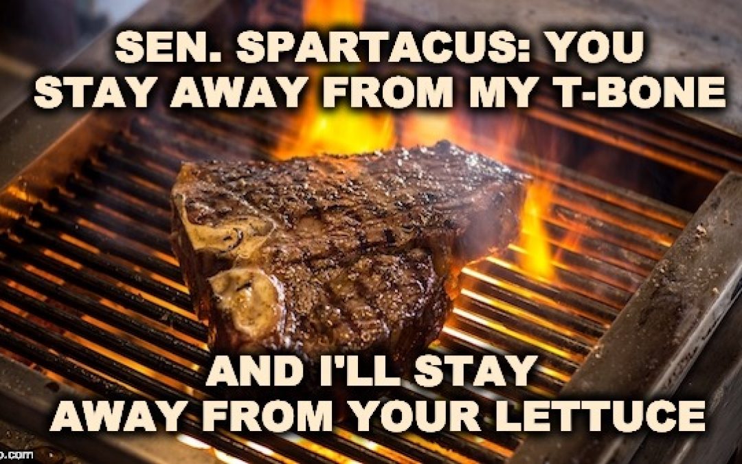 Cory ‘Spartacus’ Booker Declares Planet ‘Simply Can’t Sustain’ People Eating Meat