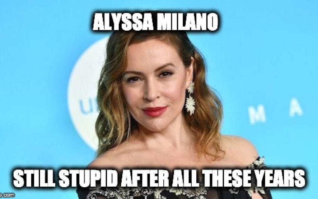 Alyssa Milano Claims: Democrats-Party For The People (James Woods’ Answer is Classic)