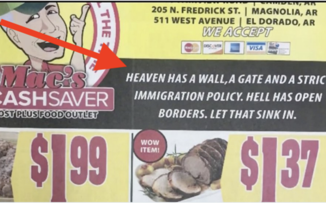 Heaven Has A Wall (Hell Doesn’t): Grocery Store Advertisement Stirs Controversy