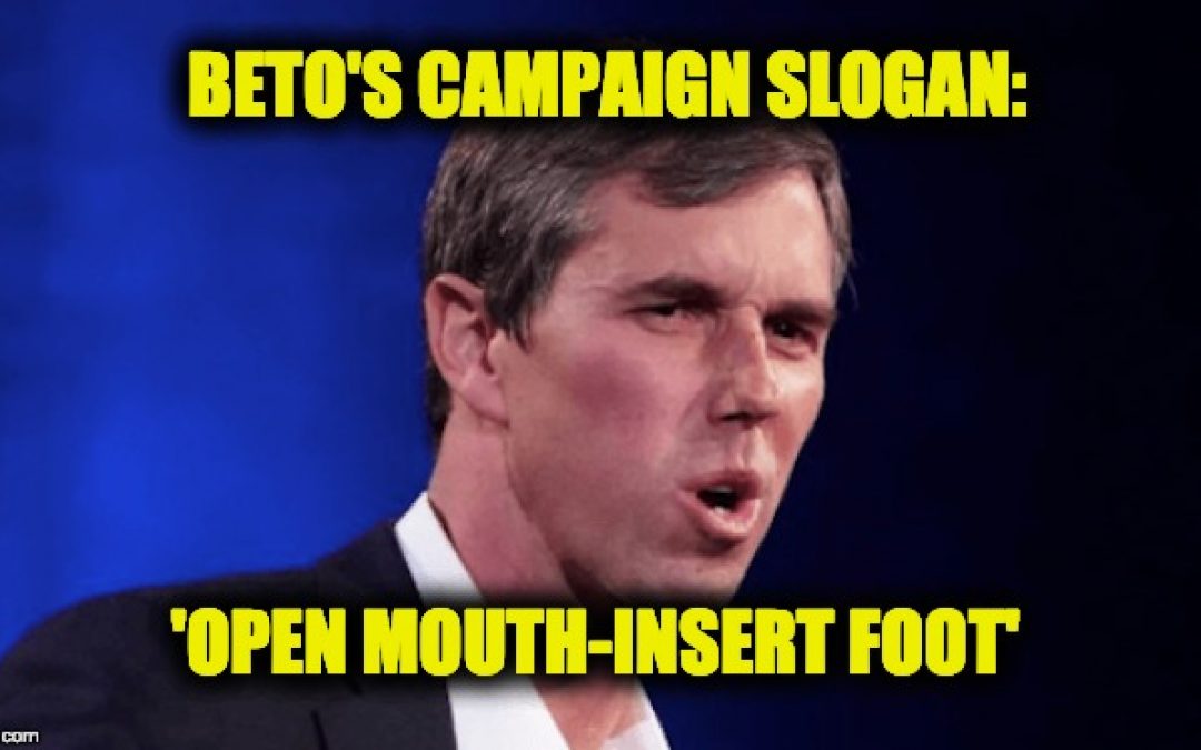 Cringe-Worthy! Beto O’Rourke Crashes and Burns on Campaign Trail