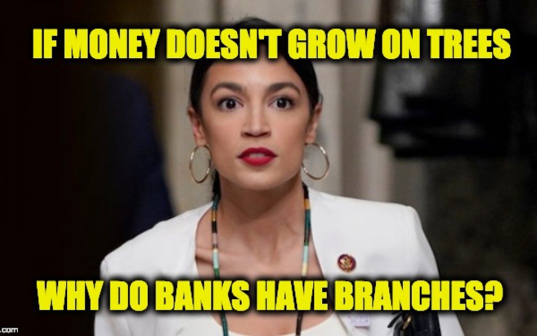 Ocasio-Cortez Trying To Force Banks To Implement Her Socialist Agenda