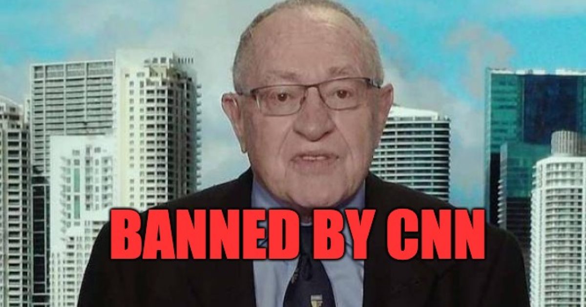 Dershowitz Banned CNN