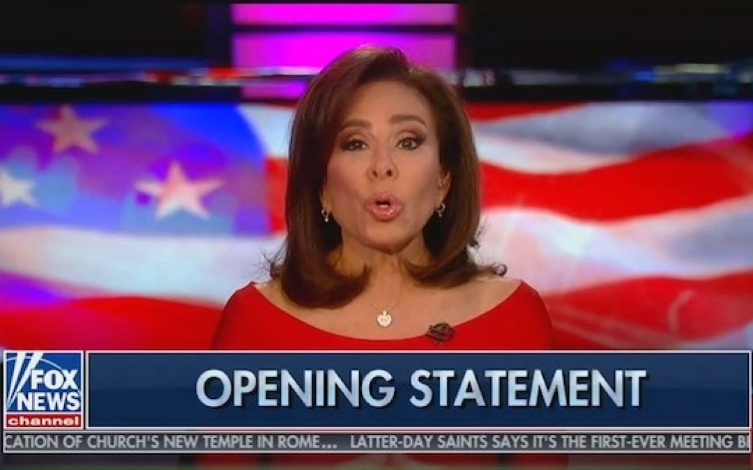 Pres. Trump, Other Fans Angry At FNC Decision Not To Air Judge Jeanine’s Show