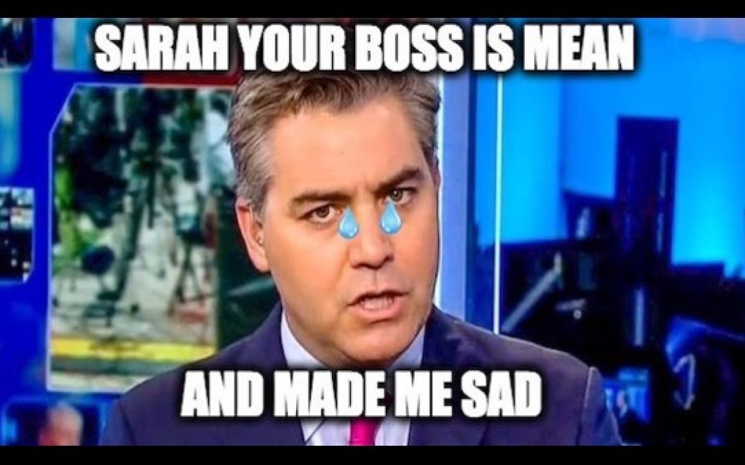 Acosta Whines Again, Gets Thumped By Sarah Sanders