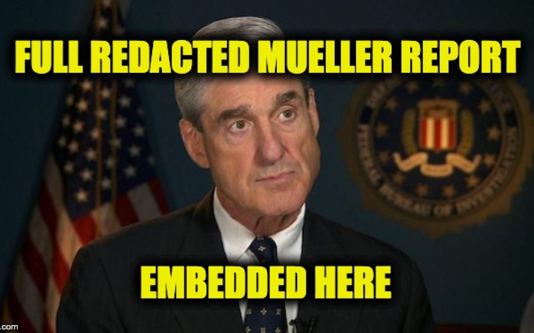 Copy Of Mueller Report To Read Or Download Embedded Here