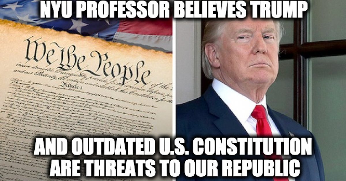Trump Outdated Constitution